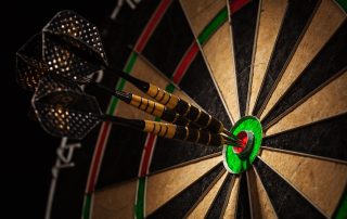 Dartboard tournament banner image